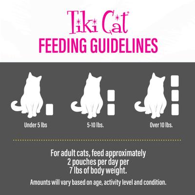 Show full view: Tiki Cat Luau Velvet Mousse Variety Pack Grain-Free Wet Cat Food, 2.8-oz pouch, case of 12 slide 8 of 11