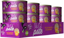 Tiki Cat Luau Wild Salmon Pate Wet Cat Food, 2.8-oz can, case of 12 slide 2 of 8