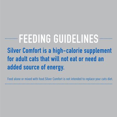 Show full view: Tiki Cat Silver Comfort Chicken & Chicken Liver Recipe Grain-Free Wet Cat Food, 0.28-oz pouch, case of 20 slide 7 of 11