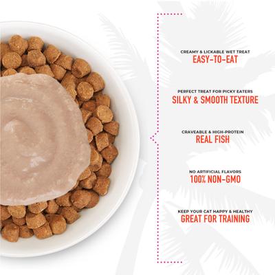 Show full view: Tiki Cat Stix Salmon in Gravy Grain-Free Wet Cat Treat, 0.5-oz pouch, pack of 6 slide 5 of 10