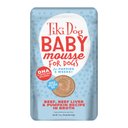 Tiki Dog Baby Mousse for Puppies Grain-Free, Beef, Beef Liver & Pumpkin Recipe Wet Dog Food, 3-oz pouch, case of 12