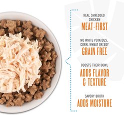 Tiki Dog Born Carnivore Protein Booster Chicken Recipe in Broth Grain-Free Dog Food Topper, 2.1-oz pouch, case of 12 slide 2 of 8