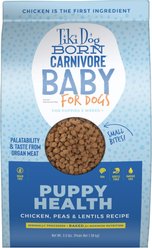 Tiki Dog Born Carnivore Puppy Health Grain-Free Chicken, Peas & Lentils Recipe Dry Dog Food, 3.5-lb bag
