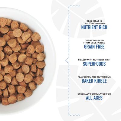 Show full view: Tiki Dog Born Carnivore Puppy Health Grain-Free Chicken, Peas & Lentils Recipe Dry Dog Food, 3.5-lb bag slide 6 of 10