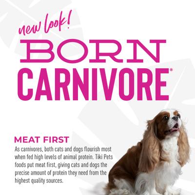 Show full view: Tiki Dog Born Carnivore Savory Grain-Free Lamb, Peas & Lentils Recipe Dry Dog Food, 10-lb bag slide 6 of 10