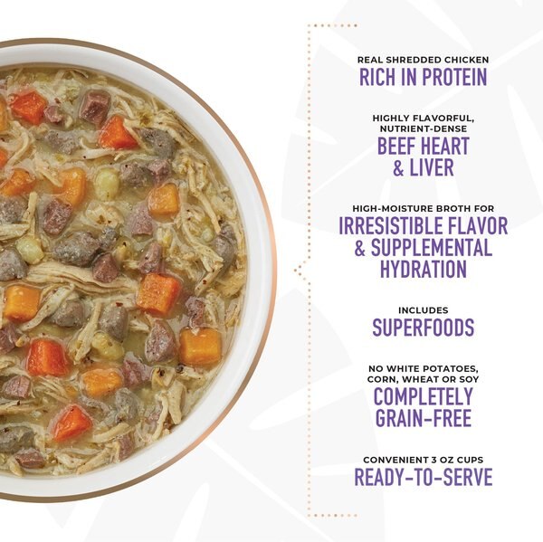 Tiki Dog Wildz Beef Recipe with Beef Liver, Lung & Kidney Grain-Free Wet Dog Food, 13.2-oz can, case of 12