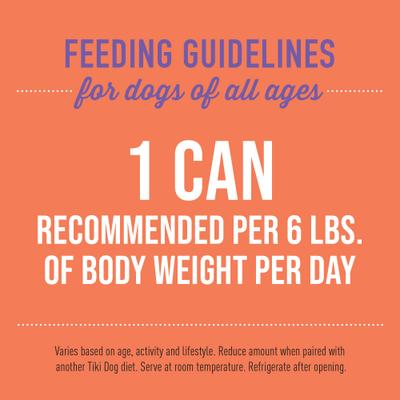 Show full view: Tiki Dog Petites Grain-Free Chicken & Beef Liver Wet Dog Food, 9-oz can, case of 8 slide 7 of 11