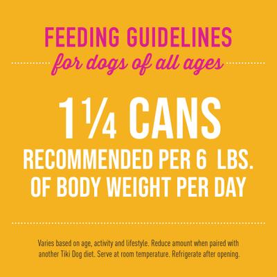 Show full view: Tiki Dog Petites Grain-Free Chicken & Chicken Liver Wet Dog Food, 9-oz can, case of 8 slide 7 of 11