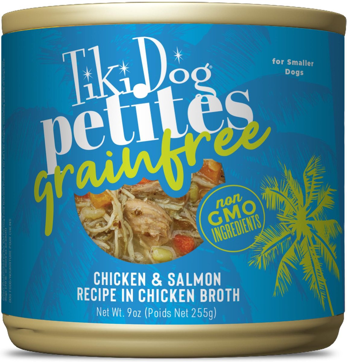 Tiki Dog Petites Grain-Free Chicken & Salmon Wet Dog Food