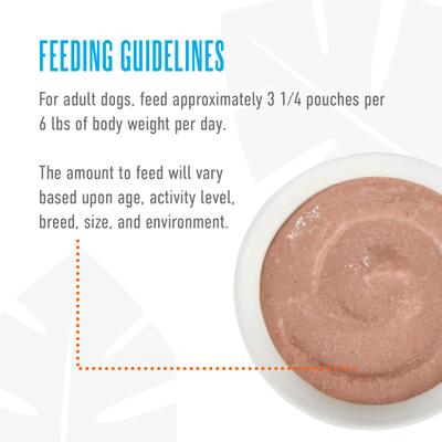 Show full view: Tiki Dog Senior Mousse Grain-Free Chicken, Beef & Pumpkin in Broth Wet Dog Food, 3.5-oz pouch, case of 12 slide 5 of 10