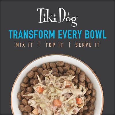 Show full view: Tiki Dog Taste of the World Greece Lamb, Couscous & Chickepea Recipe in Broth Wet Dog Food, 3-oz cup, case of 4 slide 10 of 11