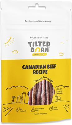 Show full view: Tilted Barn Pet Company Beef Recipe Dog Treats, 3.53-oz bag slide 5 of 7