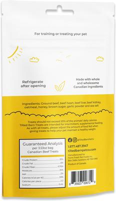 Show full view: Tilted Barn Pet Company Beef Recipe Miniwags Dog Treats, 3.53-oz bag slide 3 of 4