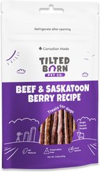 Tilted Barn Pet Company Beef & Saskatoon Berry Recipe Soft & Chewy Dog Treats, 3.53-oz bag