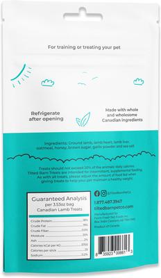 Show full view: Tilted Barn Pet Company Canadian Lamb Recipe Dog Treats, 3.53-oz bag slide 3 of 3