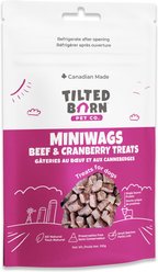 Tilted Barn Pet Company Miniwags Beef & Cranberry Recipe Jerky Dog Treats, 3.53-oz bag