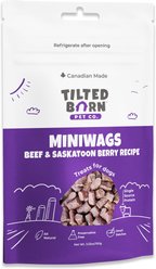 Tilted Barn Pet Company Miniwags Beef & Saskatoon Berry Recipe Soft & Chewy Dog Treats, 3.53-oz bag