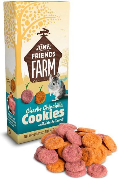 Tiny Friends Farm Charlie Chinchilla Treats, 4.2-oz bag