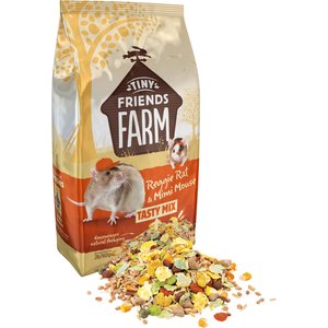 Tiny Friends Farm Reggie Rat & Mimi Mouse Food, 2-lb bag