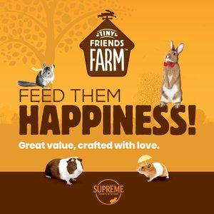 Tiny Friends Farm Reggie Rat & Mimi Mouse Food, 2-lb bag