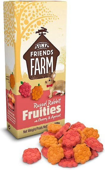 Tiny Friends Farm Russel Fruities Rabbit & Guinea Pig Treats, 4.2-oz bag