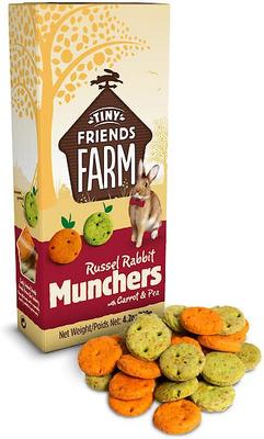Show full view: Tiny Friends Farm Russel Munchers Rabbit & Guinea Pig Treats, 4.2-oz bag slide 2 of 5