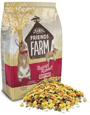 Show full view: Tiny Friends Farm Russel Rabbit Food, 5.5-lb bag, bundle of 2 slide 3 of 7