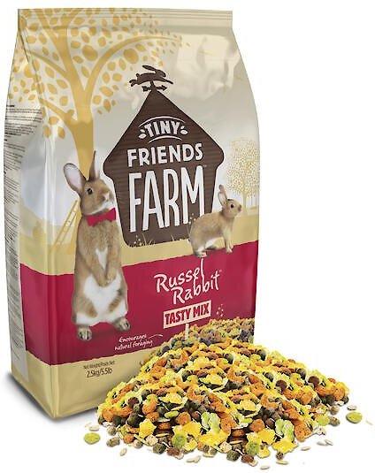 TINY FRIENDS FARM Russel Rabbit Food, 5.5-lb bag - Chewy.com