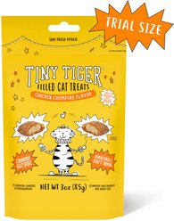 Tiny Tiger Chicken Chompers Flavor Filled Crunchy Cat Treats, 3-oz bag