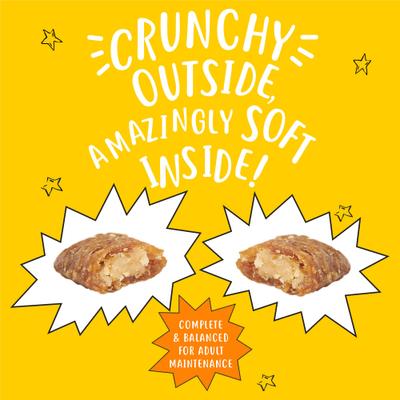 Show full view: Tiny Tiger Chicken Chompers Flavor Filled Crunchy Cat Treats, 3-oz bag slide 5 of 8