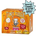 Tiny Tiger Grain-Free Chunks in EXTRA Gravy Beef & Poultry Recipes Variety Pack Canned Cat Food, 3-oz can, bundle of 48 