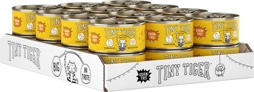 Show full view: Tiny Tiger Chunks in EXTRA Gravy Chicken Canned Food+ Lickables Variety Pack Bisque Cat Treat & Topper slide 3 of 8