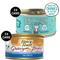 Show in main carousel: Tiny Tiger Chunks in EXTRA Gravy Seafood Recipe Grain-Free Canned Cat Food, 3-oz, case of 24 + Fancy Feast Gravy Lovers Ocean Whitefish & Tuna Feast in Sauteed Seafood Flavor Gravy Canned Cat Food, 3-oz, case of 24 slide 1 of 9