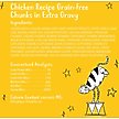 Show in main carousel: Tiny Tiger Grain-Free Chunks in EXTRA Gravy Chicken Recipe Canned Cat Food, 3-oz can, case of 24 slide 7 of 11