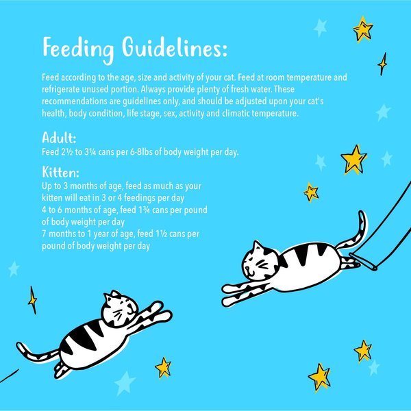 Show full view: Tiny Tiger Grain-Free Chunks in EXTRA Gravy Chicken Recipe Canned Cat Food, 3-oz can, case of 24 slide 8 of 11