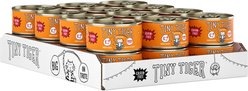 Tiny Tiger Grain-Free Chunks in Gravy Turkey Recipe Canned Cat Food, 3-oz can, case of 24 slide 2 of 8
