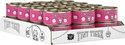 Tiny Tiger Grain-Free Pate Beef Recipe Canned Cat Food, 3-oz can, case of 24 slide 2 of 9