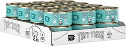 Tiny Tiger Grain-Free Pate Seafood Recipe Canned Cat Food, 3-oz can, case of 24 slide 2 of 9
