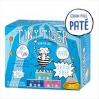 Tiny Tiger Grain-Free Pate Seafood Recipes Variety Pack Canned Cat Food, 3-oz can, case of 24