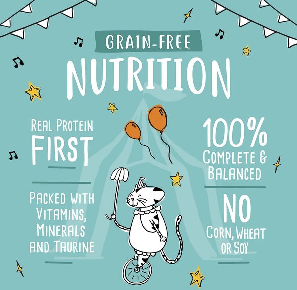 Show full view: Tiny Tiger Grain-Free Pate Seafood Recipes Variety Pack Canned Cat Food, 3-oz can, case of 24 slide 9 of 12