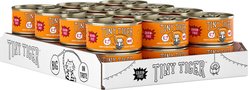Tiny Tiger Grain-Free Pate Turkey & Giblets Recipe Canned Cat Food, 3-oz can, case of 24 slide 2 of 9