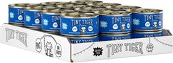 Tiny Tiger Grain-Free Pate Whitefish & Tuna Recipe Canned Cat Food, 3-oz can, case of 24 slide 2 of 9