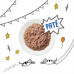 Tiny Tiger Kitten Pate Ocean Whitefish Recipe Grain-Free Canned Cat Food, 3-oz can, case of 24 slide 2 of 6