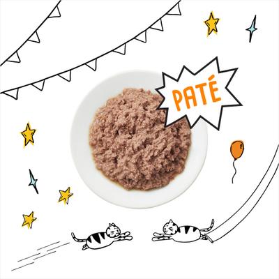 Show full view: Tiny Tiger Kitten Classic Variety Pack Whitefish & Poultry Pate Canned Food + Lickables Variety Pack Bisque Cat Treat & Topper slide 5 of 9