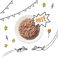 Tiny Tiger Kitten Pate Variety Pack Whitefish & Poultry Recipe Grain-Free Canned Cat Food, 3-oz can, case of 24 slide 2 of 5
