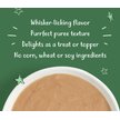Show in main carousel: Tiny Tiger Lickables Bisque Senior Formula, Tuna & Chicken Recipe Cat Treat & Topper, 1.4-oz pouch, case of 12 slide 5 of 10