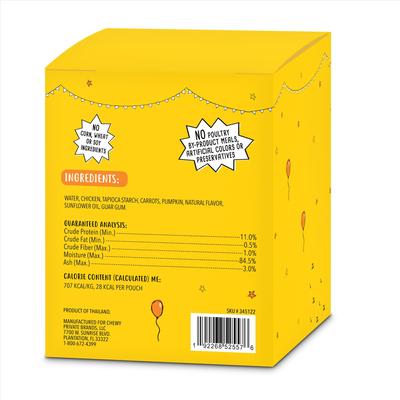 Show full view: Tiny Tiger Lickables Stew Chicken & Veggies Recipe Cat Treat & Topper, 1.4-oz pouch, case of 12 slide 4 of 10