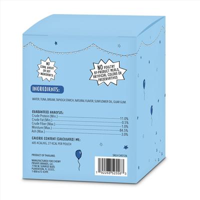 Show full view: Tiny Tiger Lickables Stew Tuna & Whitefish Recipe Cat Treat & Topper, 1.4-oz pouch, bundle of 24  slide 4 of 10