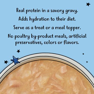 Show full view: Tiny Tiger Lickables Stew Tuna & Whitefish Recipe Cat Treat & Topper, 1.4-oz pouch, bundle of 24  slide 6 of 10