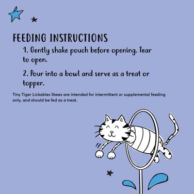Show full view: Tiny Tiger Lickables Stew Variety Pack Cat Treat & Topper, 1.4-oz pouch, case of 12 slide 6 of 10